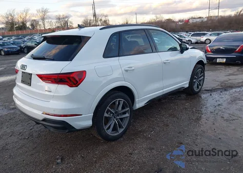 2025 Audi Q3 Premium 45 Tfsi S Line Quattro Tiptronic z USA, uszkodzony, nr VIN WA1DECF33S1068466